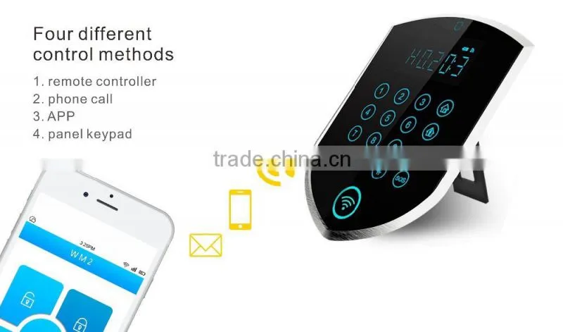 China Factory OEM/ODM GSM security wireless 3G smart security alarm system YL-007WM2