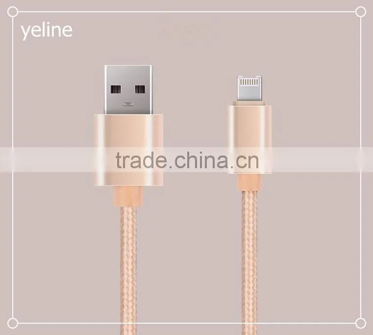 Dual sided differ OTG plug cotton weave cable for MOTO X/E/G