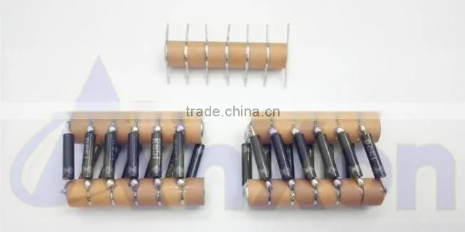 20KV 470PF 6 elements ceramic capacitor stacks assembly