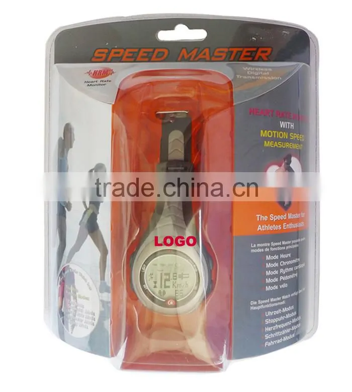 Outdoor cycling Heart rate monitor, gather speed, pace, calorie, heart rate speedometer