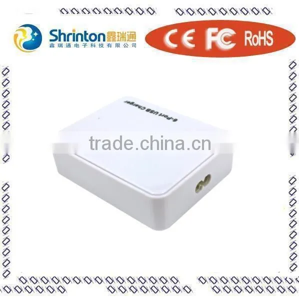 2015 multi USB port 5V 6A laptop ac power adapter and charger for European market