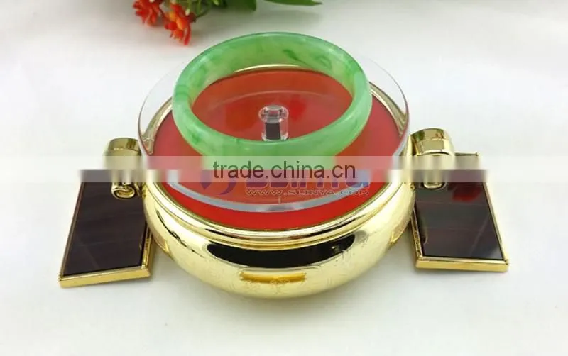 Exclusive Shop Auto Rotation 2 Solar Panel Product Sample Stand Mount showcase