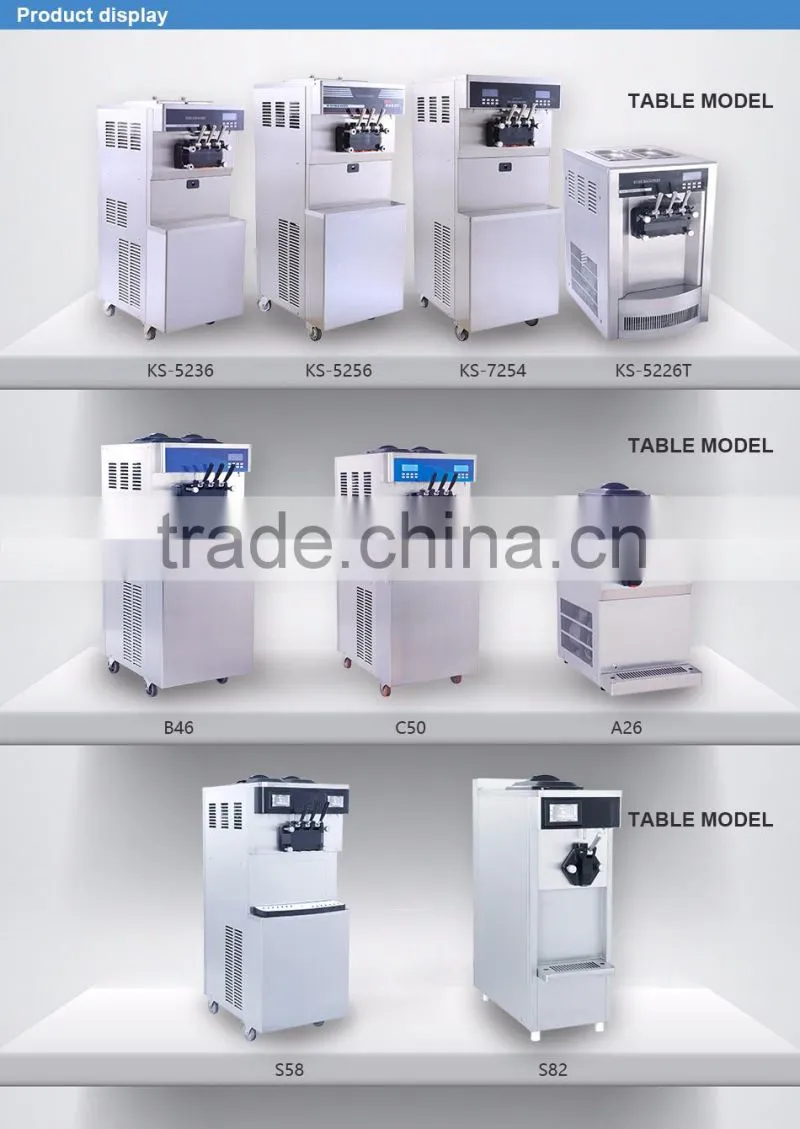 Yiwu factory ice cream maker for restaurant for supermarket use