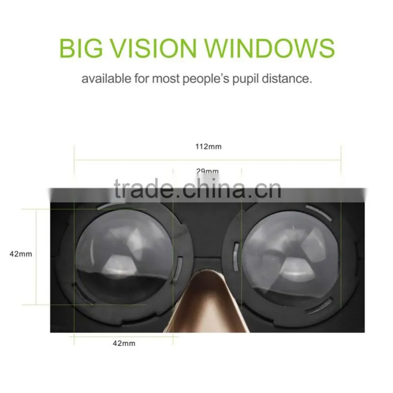 2016 latest electronic gadgets Virtual reality 3D glasses for 3D Movie and Game