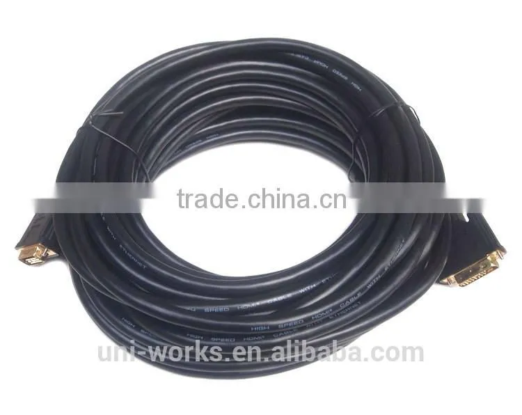 20m High speed dual link DVI TO DVI cable