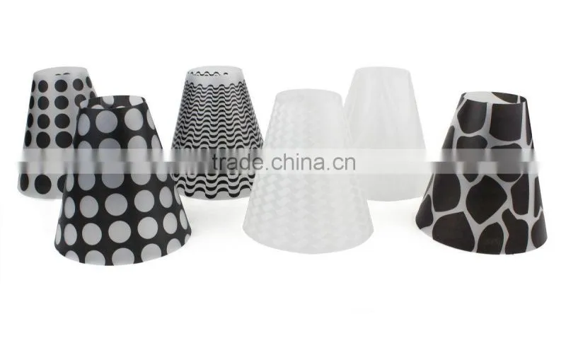 Plastic home usage lampshade cover, lampshade die-cut sheet