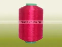 dope dyed colored ribbon yarn