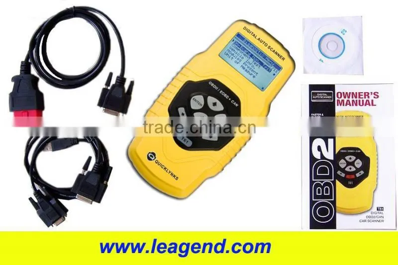 CAN OBDII/EOBD easy-to-use universal scan gauge / auto scanner T61 -multilingual ,review datastream