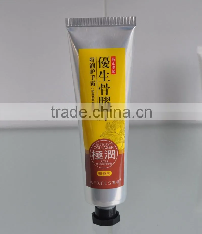 plastic&aluminum laminate tube for hand cream lotion