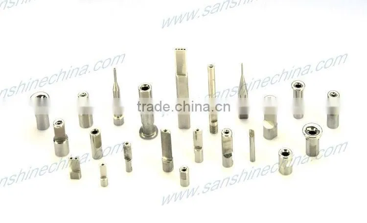 Tungsten carbide motor coil winding nozzle