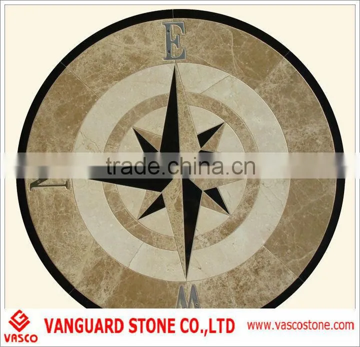 Waterjet Marble Tile Mosaic Medallion