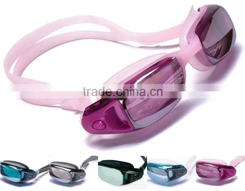 2016 fashionable UV resisant myopia speedo swimming goggles