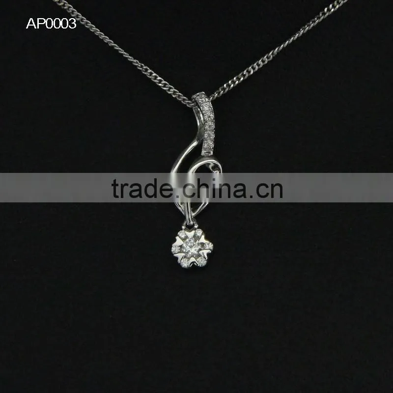Yujinfu Fashion Jewelry Necklace pendant 2016 Jewelry Charm with micro pave zircon
