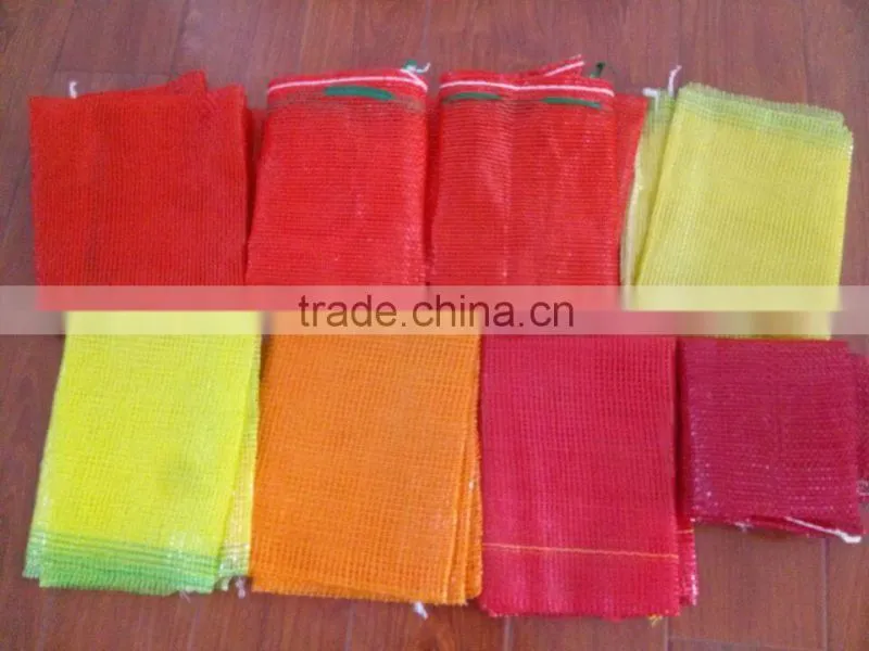 High Quality vegetables mesh bag ,checp plastic pp onion mesh bags