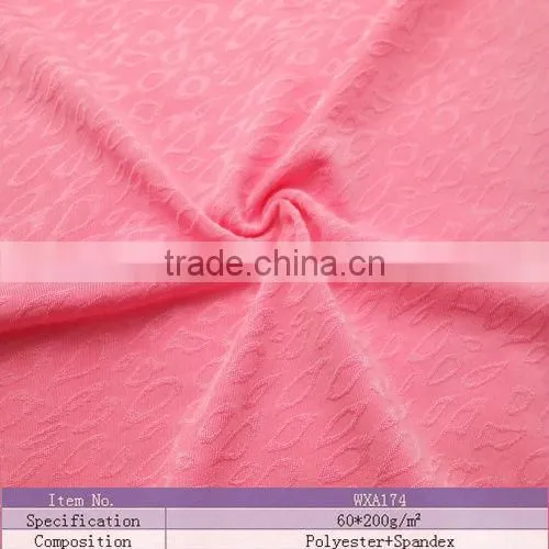 strech jacquard nylon/spandex lycra fabric