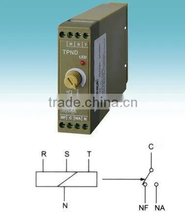 phase failure relay phase sequence relay TPND relayer