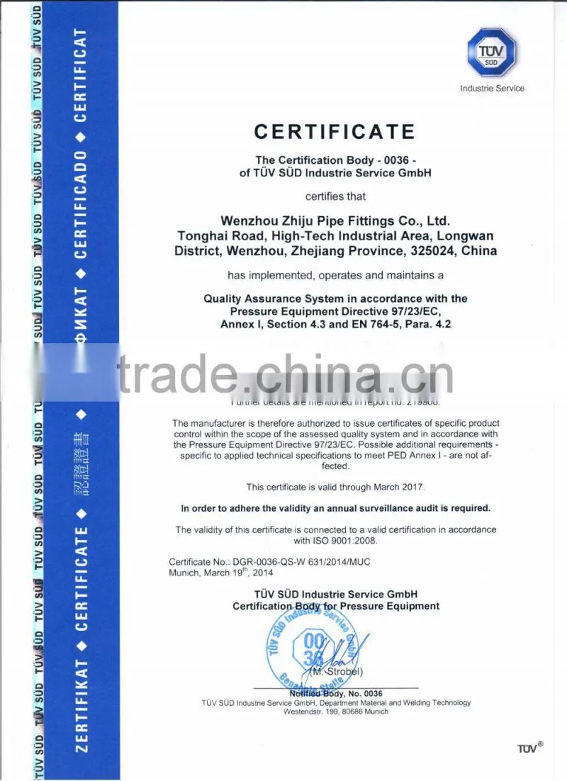 Large Steel Pipe End Cap DN 600 24 inch Vacuum Fittings