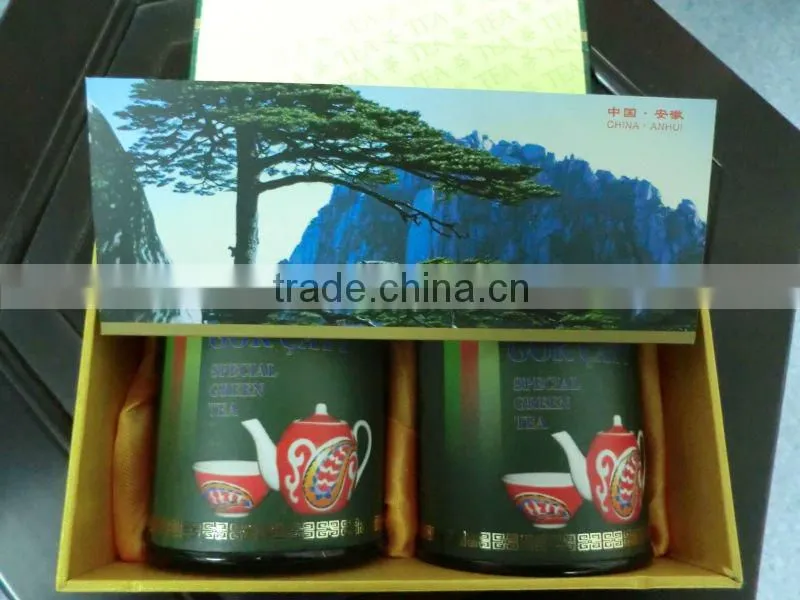 China gift tea box Chunmee(all kinds of tea available)