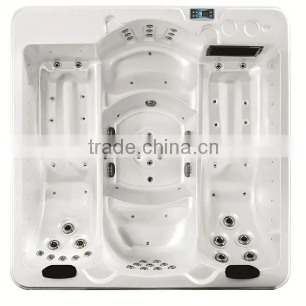 Monalisa acrylic bathtub whirlpool outdoor spa