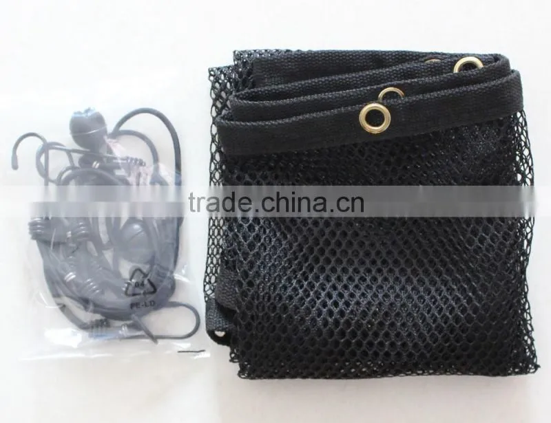 Front Seat Net Pet Barrier - Large Block Area & Metal Poles At the Top Against Pet Pushes