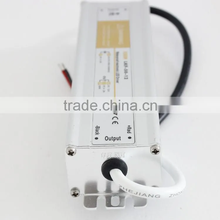 single output type ac220v 50/60hz input voltage 12v ac dc power supply 50w waterprrof switched mode power supply