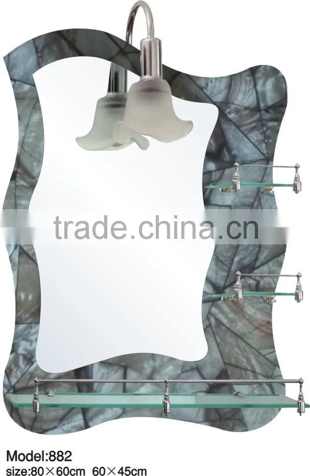 2015 high quality double layer bathroom mirror 890