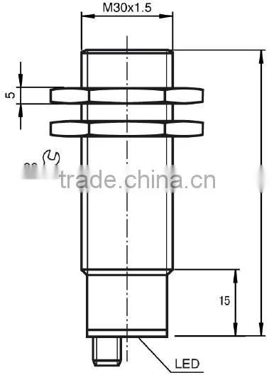 Ultrasonic distance sensor