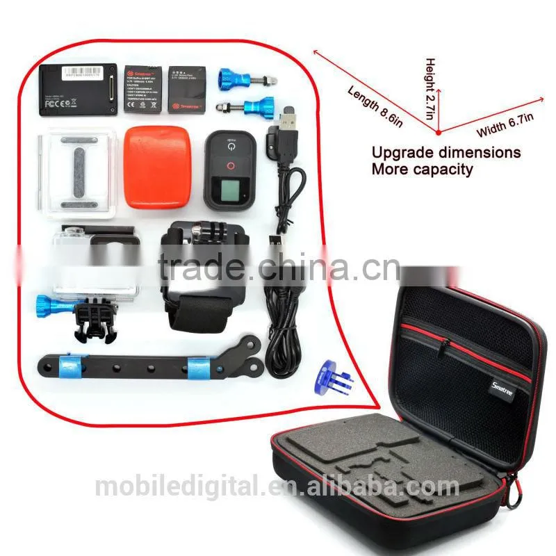 Eva Gopro hero 3 Case/Go pro Bag for Go pro HD Hero 3 Black Edition
