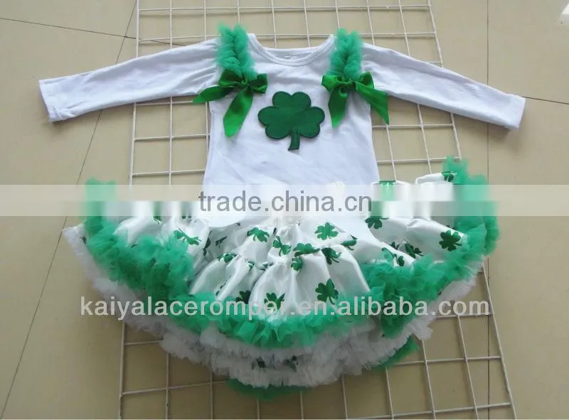 2013 Wholesale Spring Zera Style Pettiskirt Baby Clothing Set