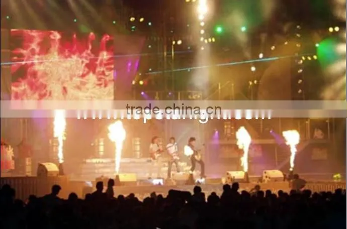 DMX 512 spray fire machine portable stage equipment fire machine six corner spray fire machine