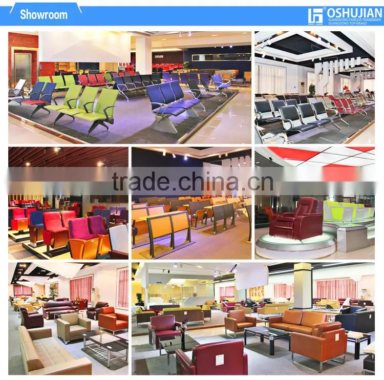 2016 hospital black waiting chairs for salon