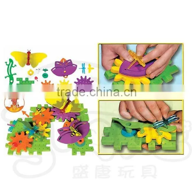Bear figure ABS SGS material toy for children