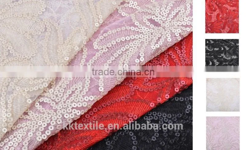 50%Cotton 40%Silk 10%Polyamide Fashion French African Chantilly Lace