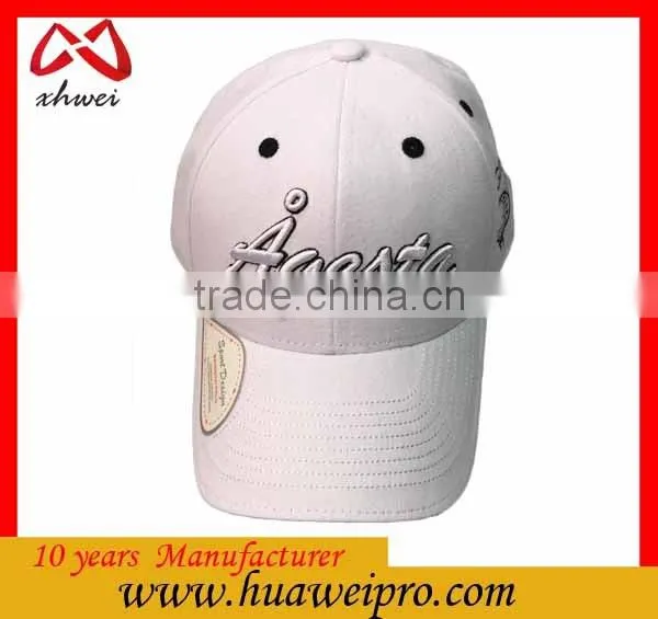 3D embroidery outdoor sport baseball cap