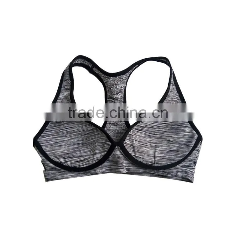 Custom made breathable wholesale sports bra