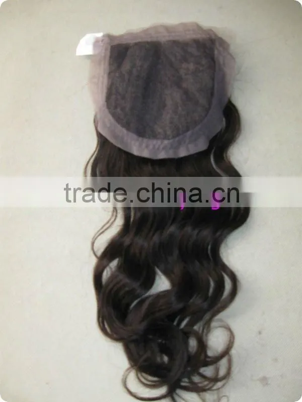 instock real hunman hair top closure piece