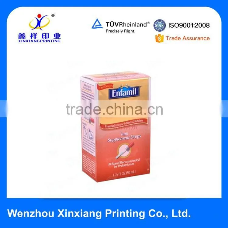 Customized Paper Pharmaceutical Boxes/Capsule Box