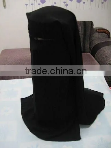 H049 latest high quality big size muslim niqab,face mask