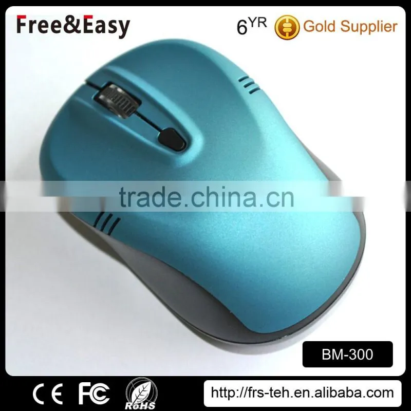 Bluetooth wireless optical mouse with mini receiver in blister package