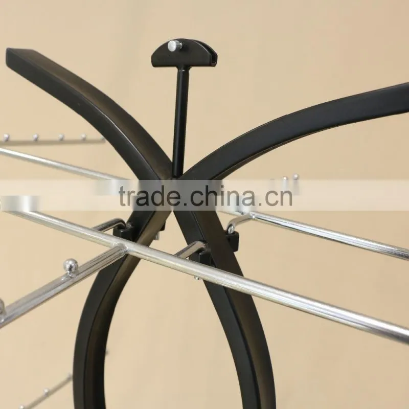 QD-F192 Metal wire hanging display rack for lingerie