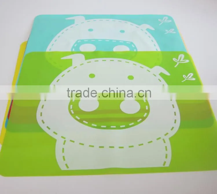 Custom Silicone Baby Placemat One-piece Silicone Placemat