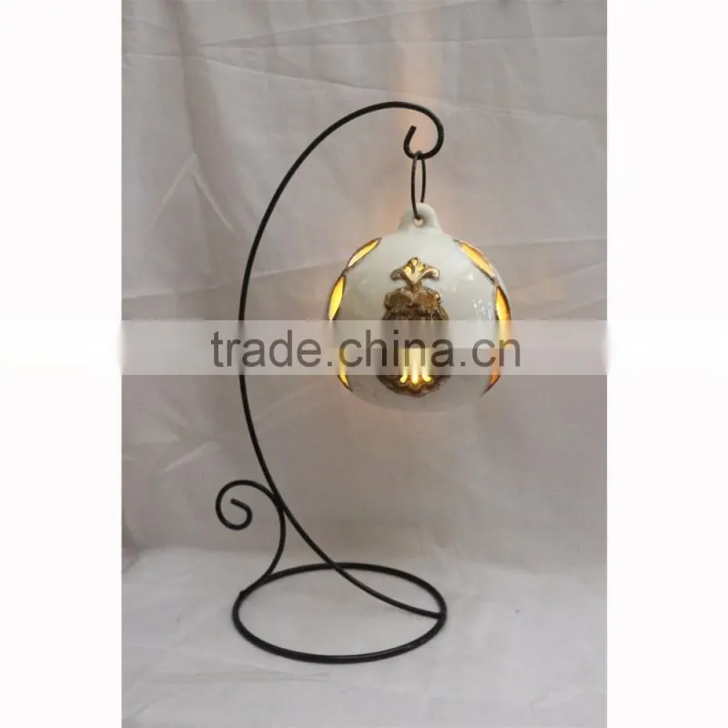 Christmas decoration ceramic tealight candle holder