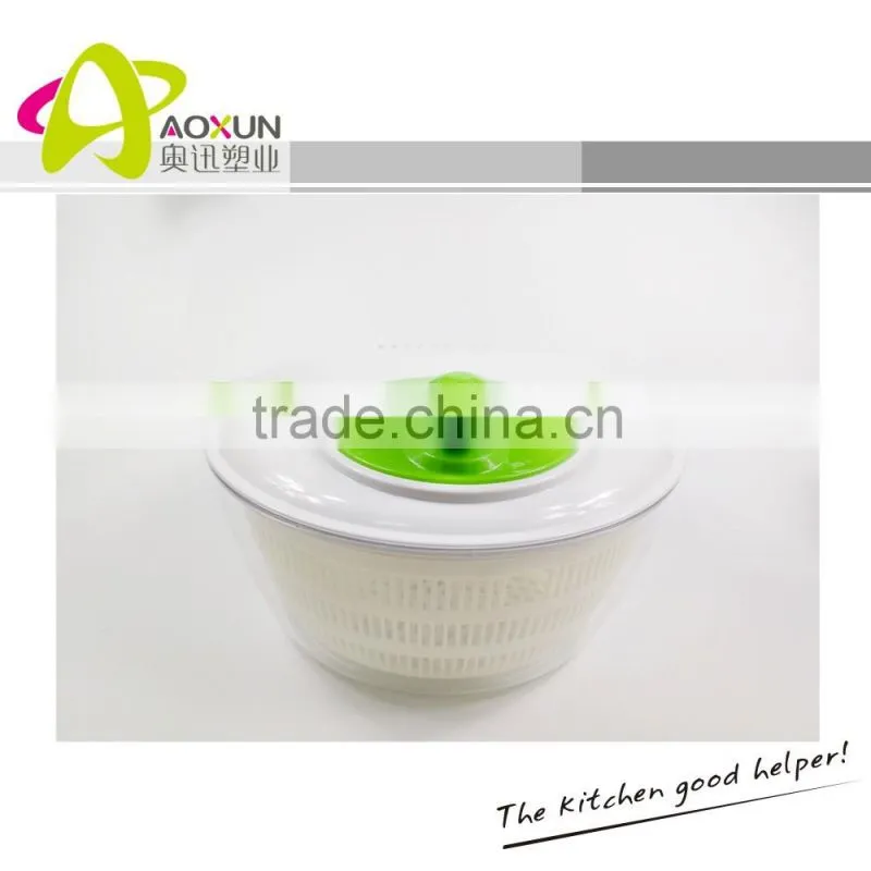 wholesale plastic manual salad spinner with cheap price