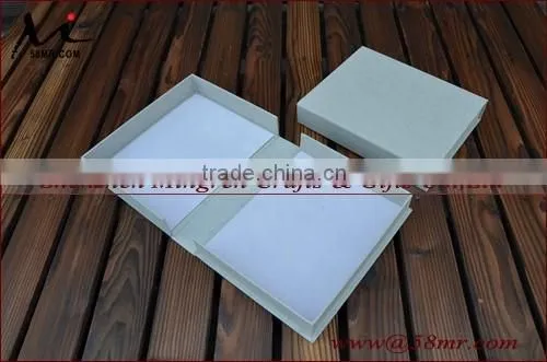 Fabric Linen Photo Album Book Packaging Box