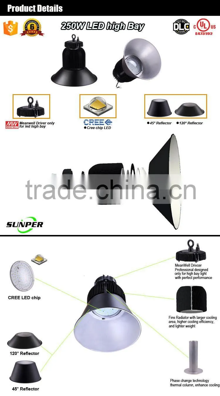 led highbay fixtures 200w led high bay light lux