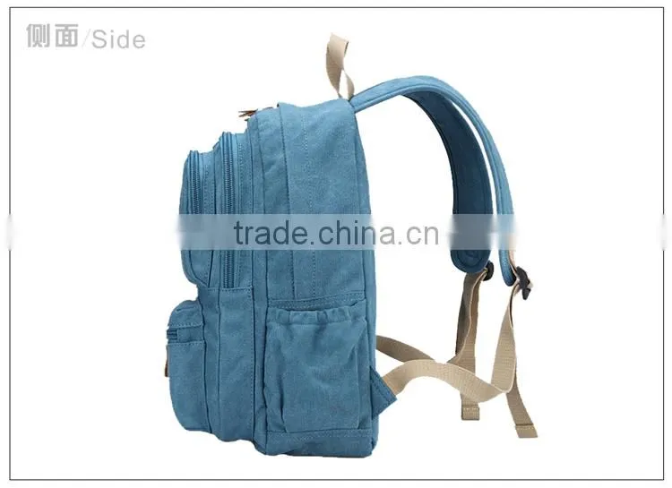 fabric for backpack;korean style backpack;canvas backpack fabric