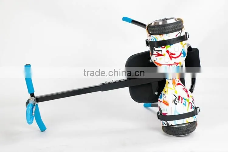 2016 adjustable seat hoverkart for two wheels self balance scooter hoverboard go kart Sitting Chair