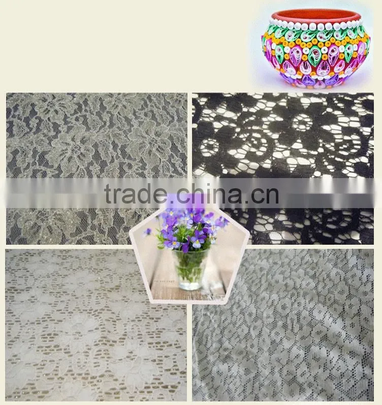 New High-end Lace Substrates Embroidered Fabric