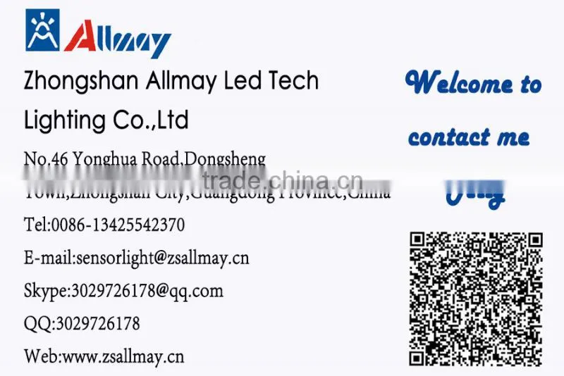 China best selling supply double light Remote controller radar sensor LED parking lot light 1200mm 18w CE ROHS