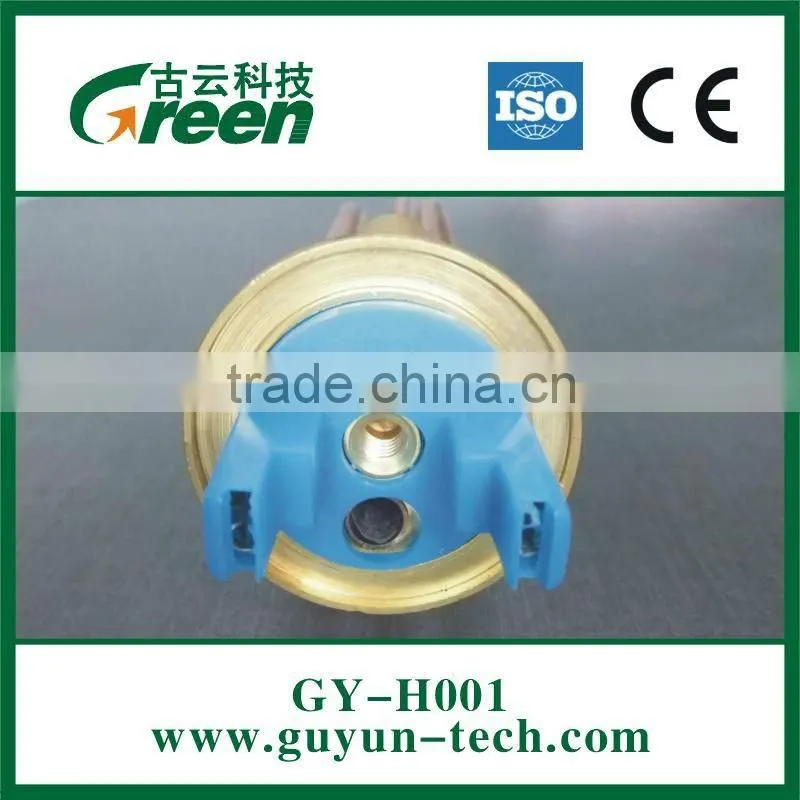 BendedHeating element for electric water heater with MgO hole